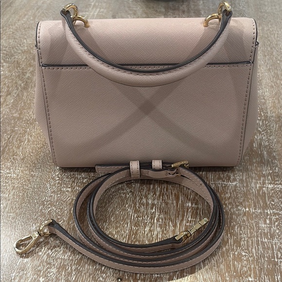 Michael Kors Pink Mini Bag with Gold Accents - Picture 6 of 10